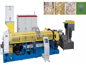 PP PE Flakes Granulating Line